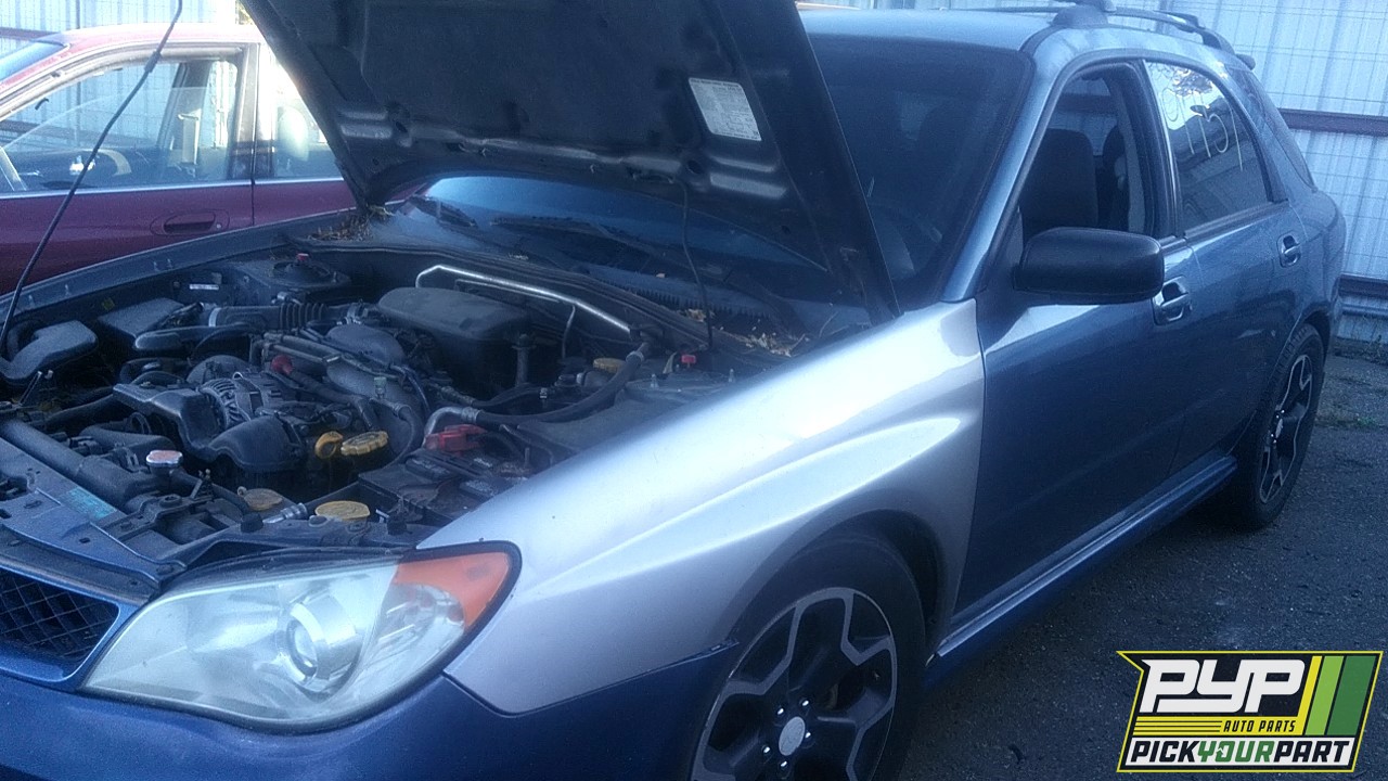 2007 SUBARU IMPREZA partes disponibles