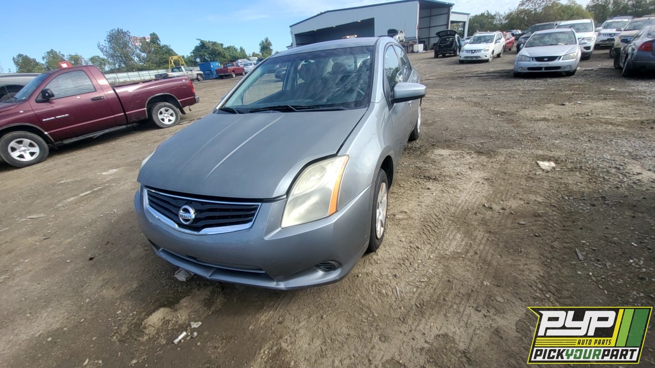 2012 NISSAN SENTRA partes disponibles