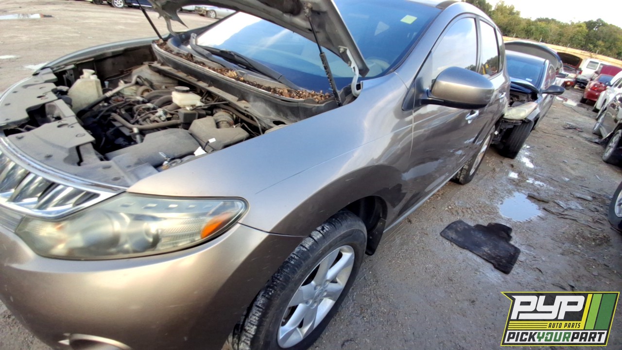 2010 NISSAN MURANO partes disponibles