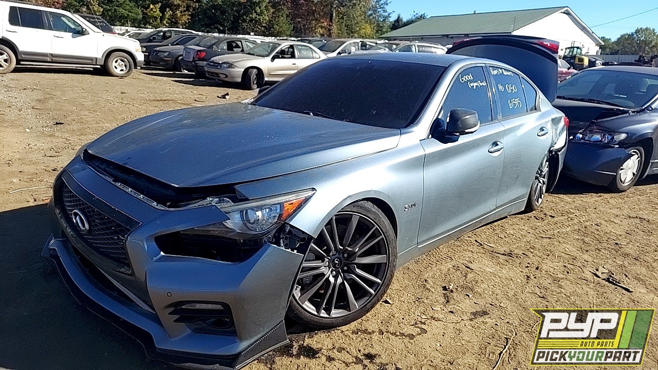 2016 INFINITI Q50 partes disponibles