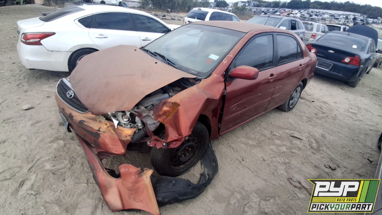 2006 TOYOTA COROLLA partes disponibles