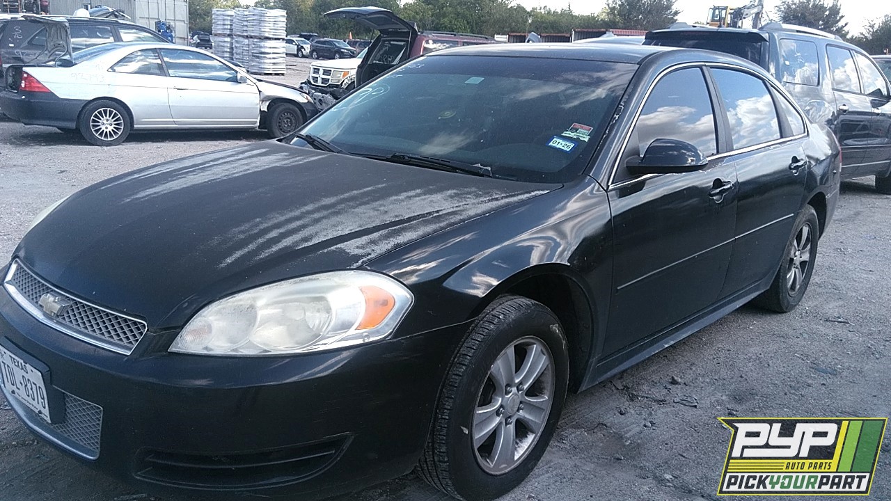 2012 CHEVROLET IMPALA partes disponibles
