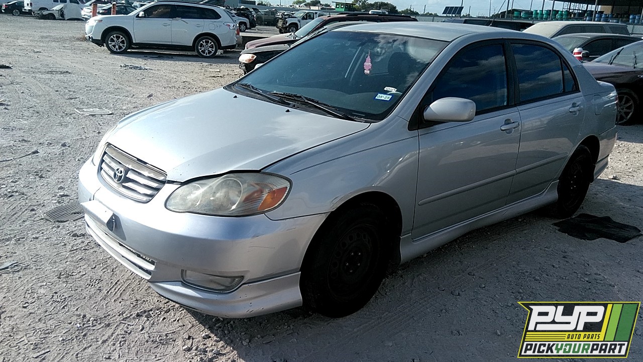 2003 TOYOTA COROLLA available for parts