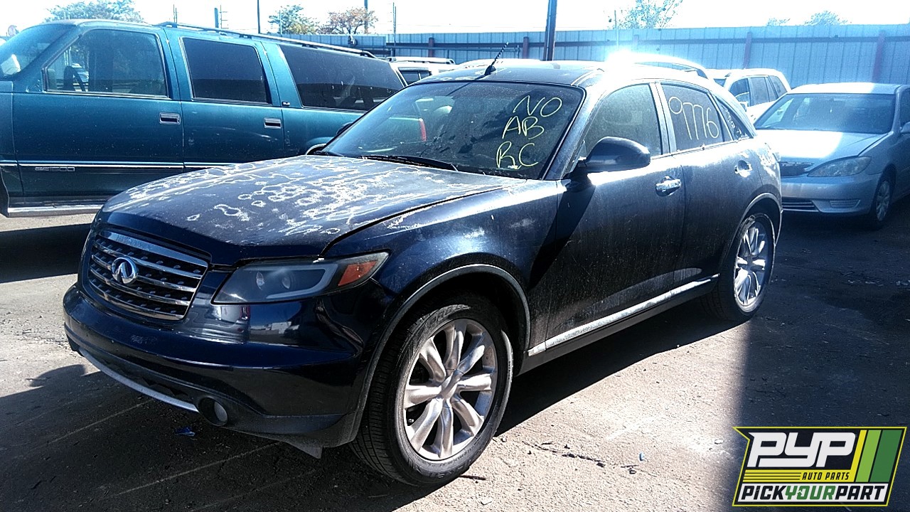 2008 INFINITI FX35 partes disponibles