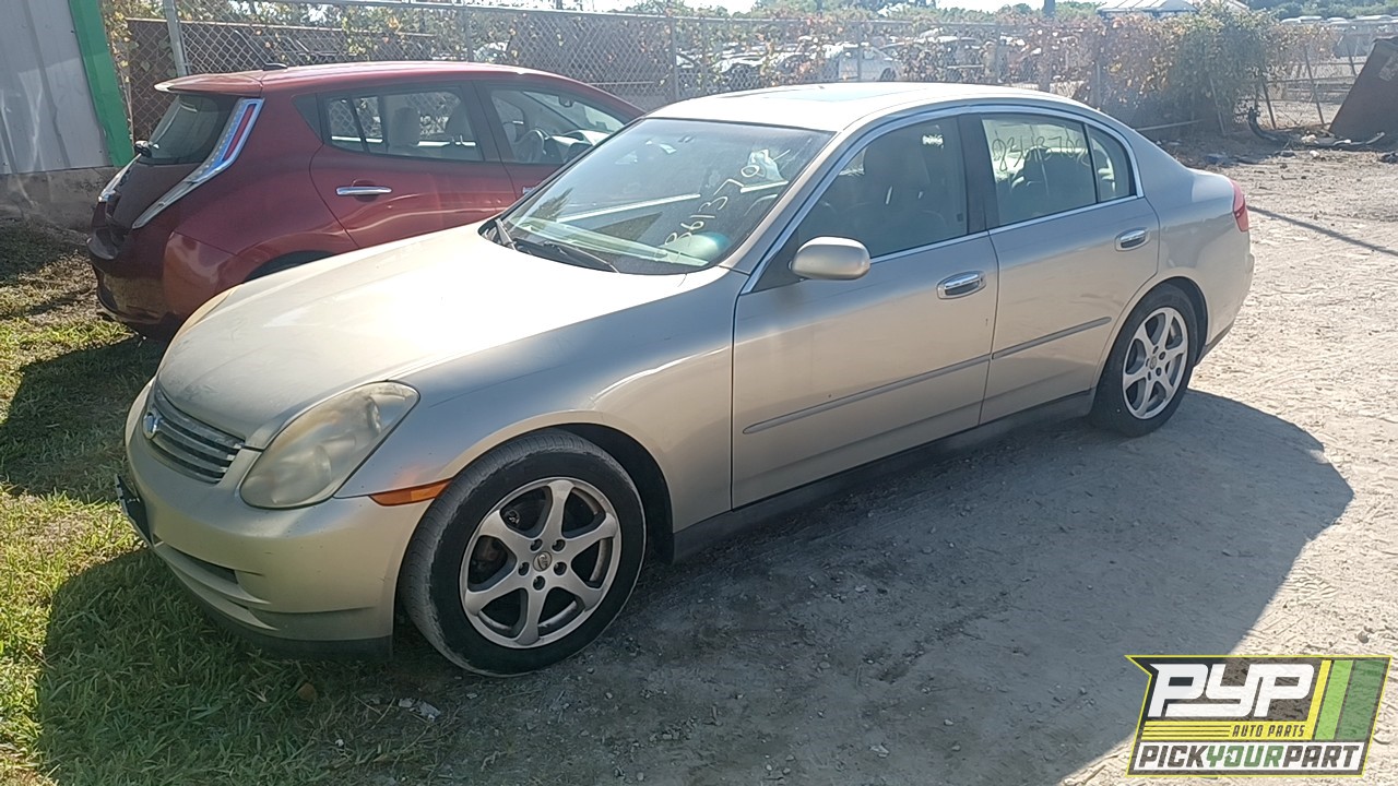 2003 INFINITI G35 available for parts