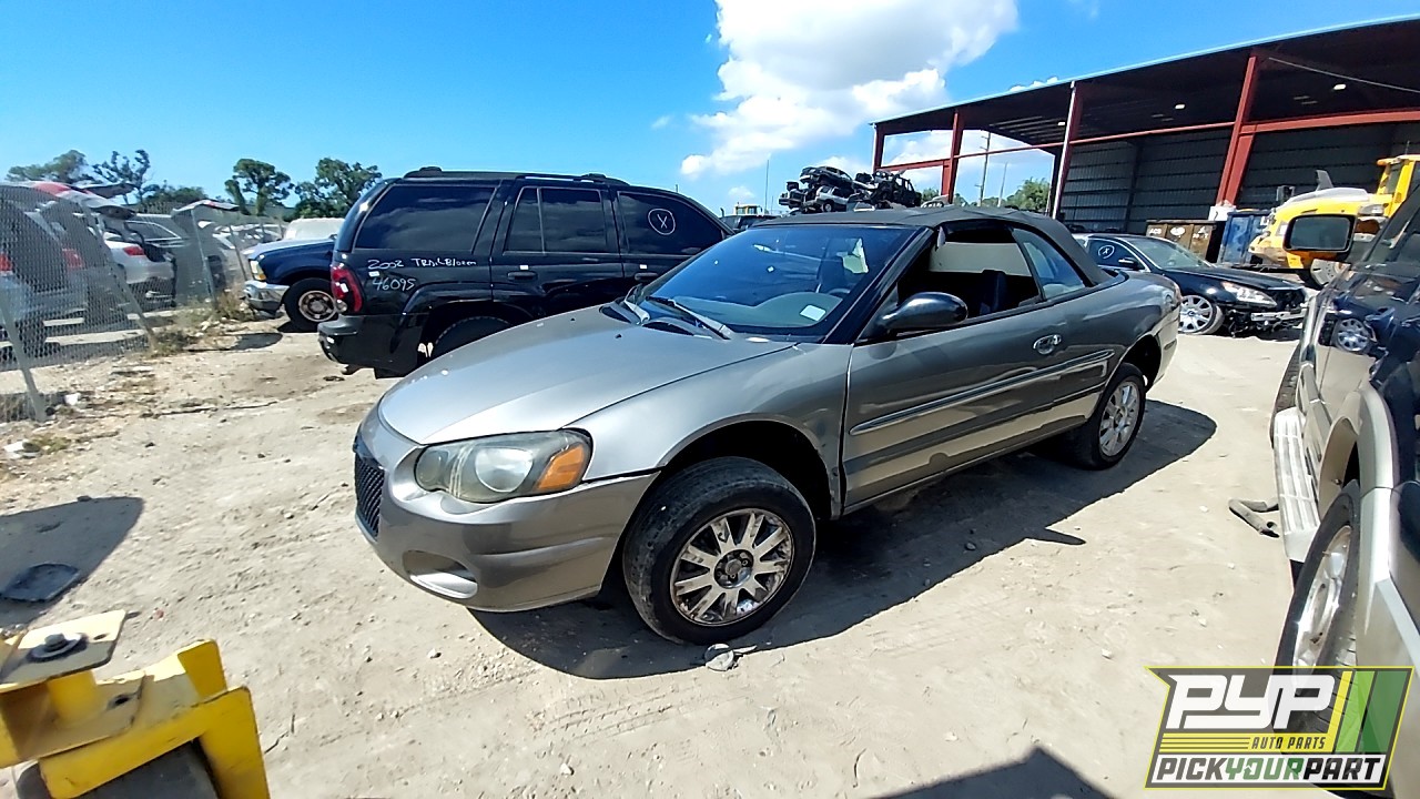 2004 CHRYSLER SEBRING available for parts