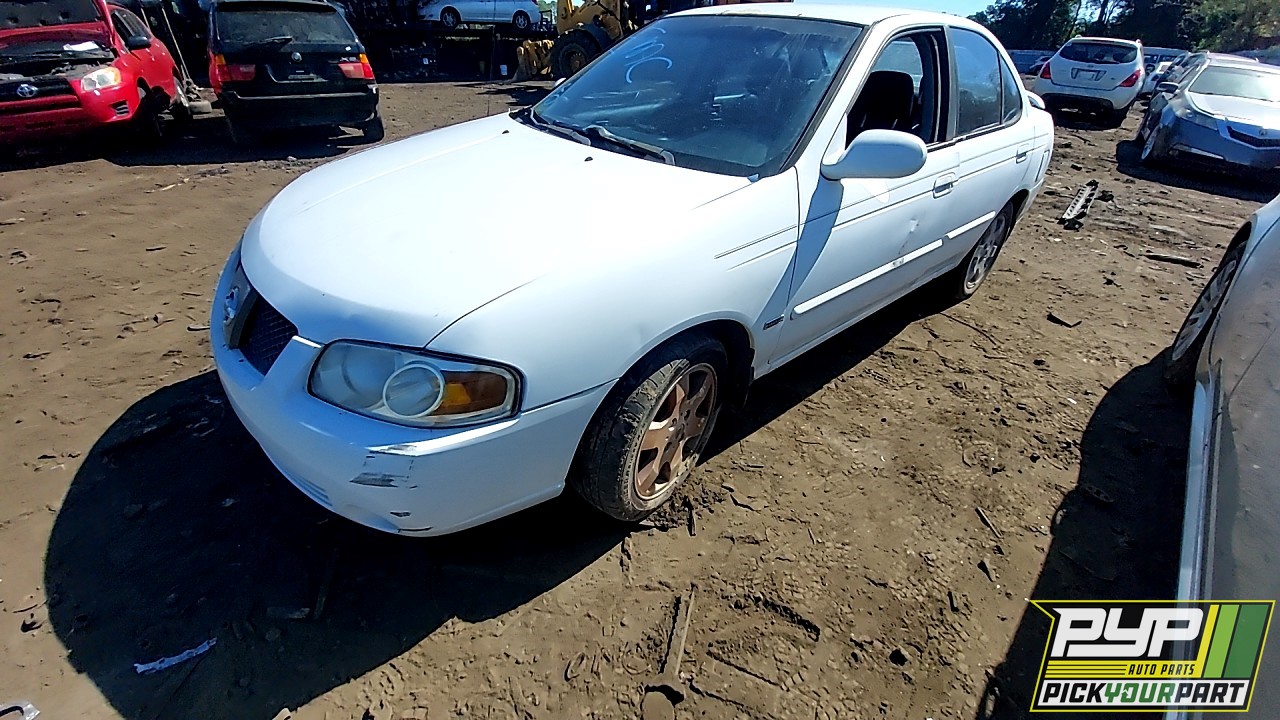 2006 NISSAN SENTRA partes disponibles