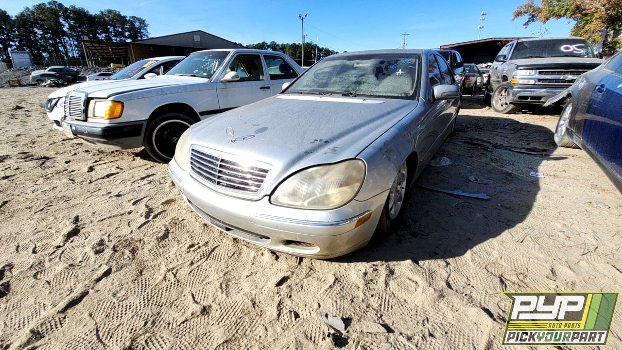 2001 MERCEDES-BENZ S500 partes disponibles