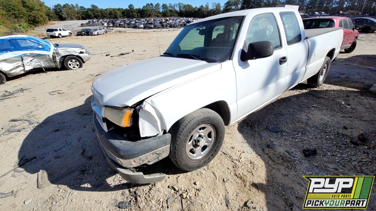 2004 CHEVROLET SILVERADO 1500 partes disponibles