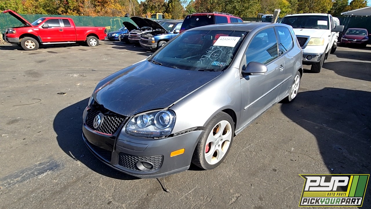 2007 VOLKSWAGEN GTI partes disponibles
