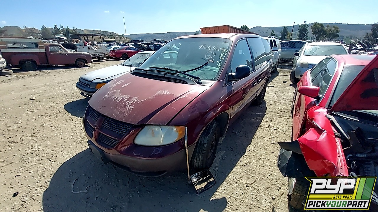 2001 DODGE CARAVAN available for parts