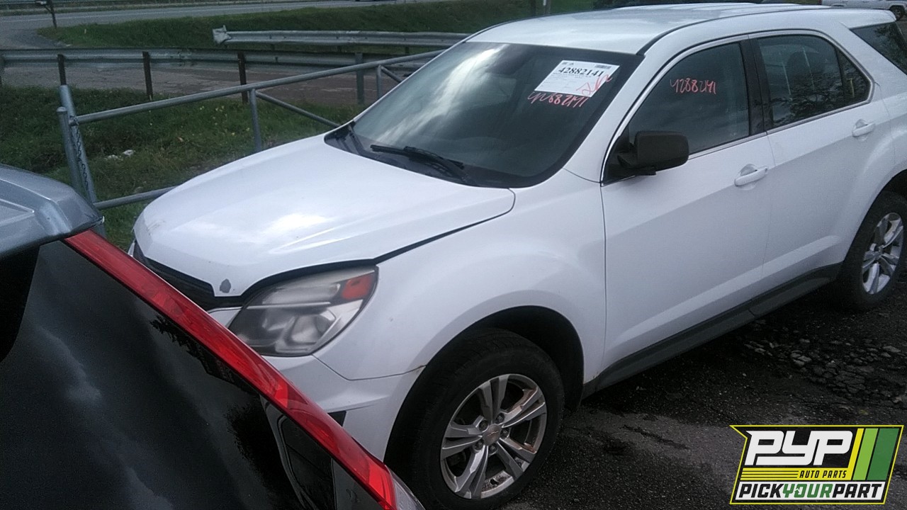 2016 CHEVROLET EQUINOX partes disponibles