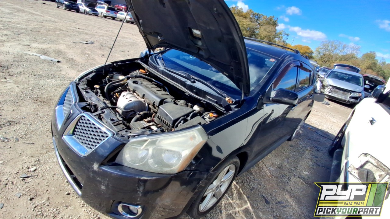 2009 PONTIAC VIBE partes disponibles