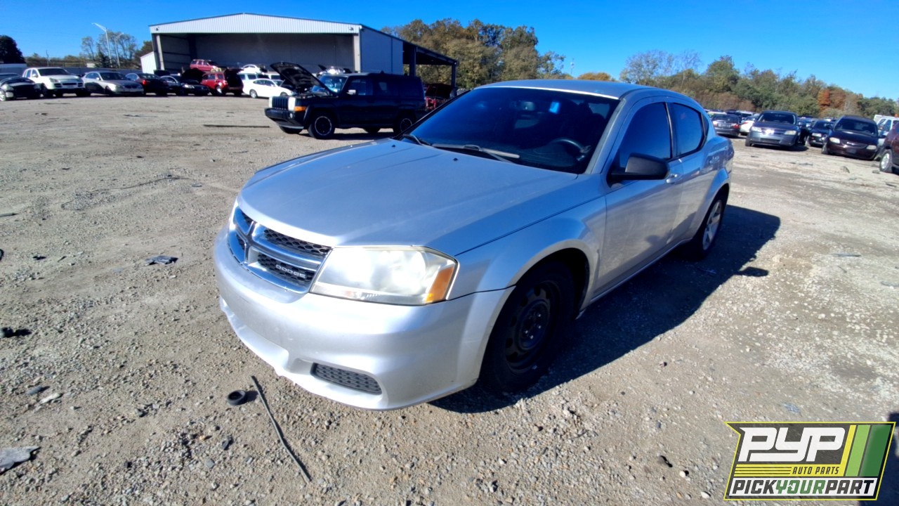 2012 DODGE AVENGER partes disponibles