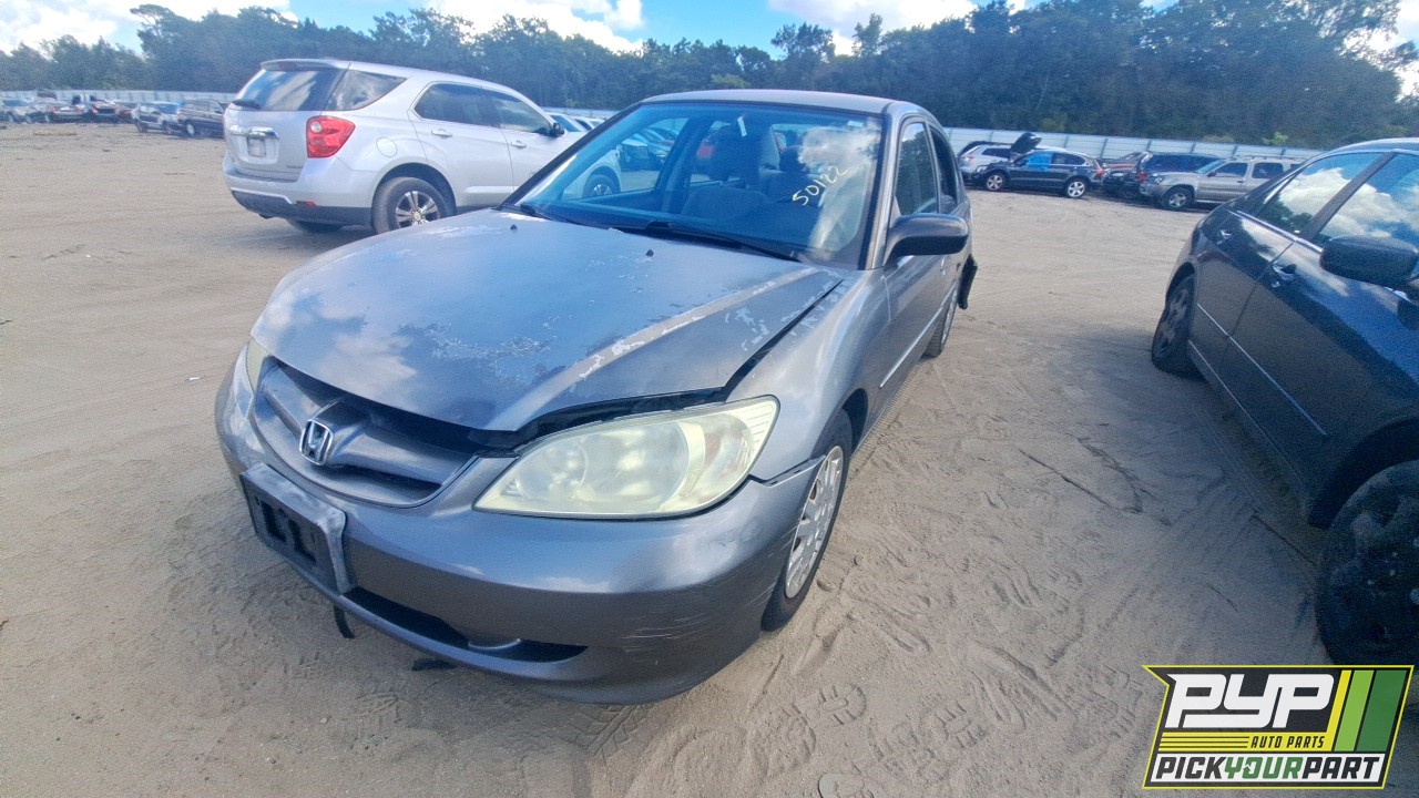 2004 HONDA CIVIC available for parts