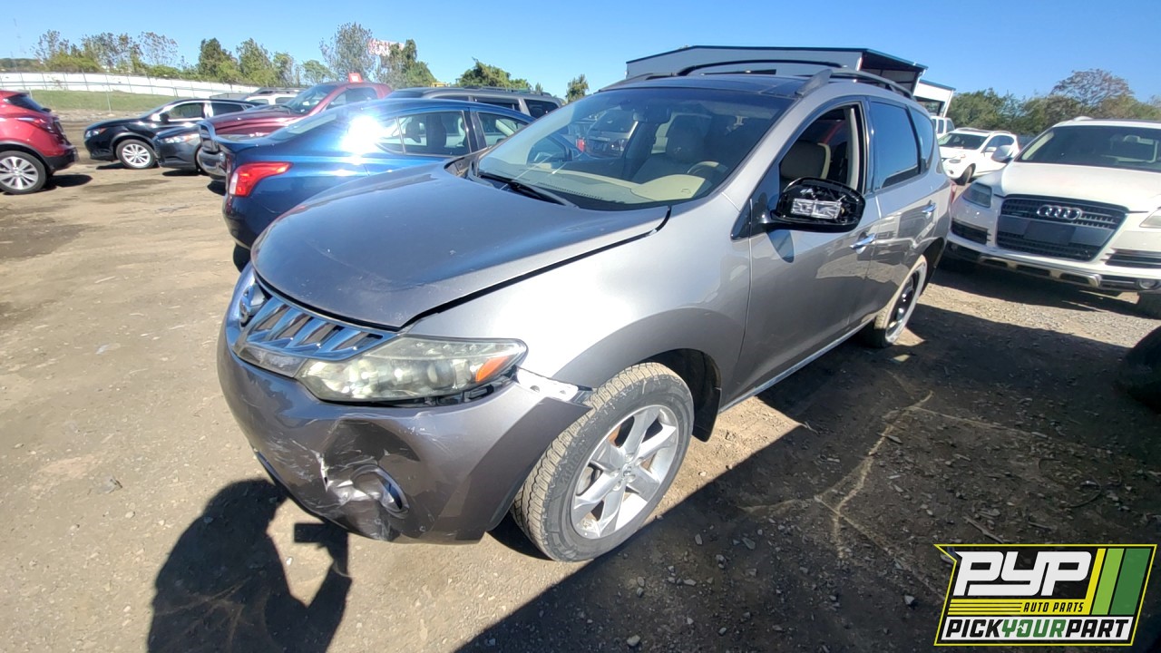 2009 NISSAN MURANO partes disponibles