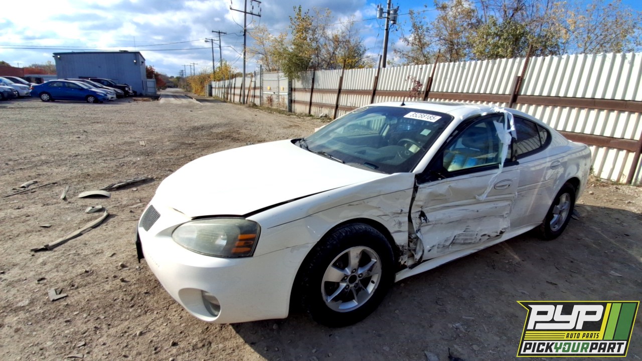 2005 PONTIAC GRAND PRIX partes disponibles