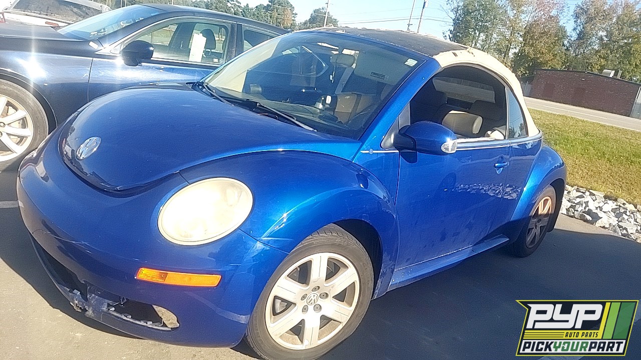 2007 VOLKSWAGEN BEETLE partes disponibles