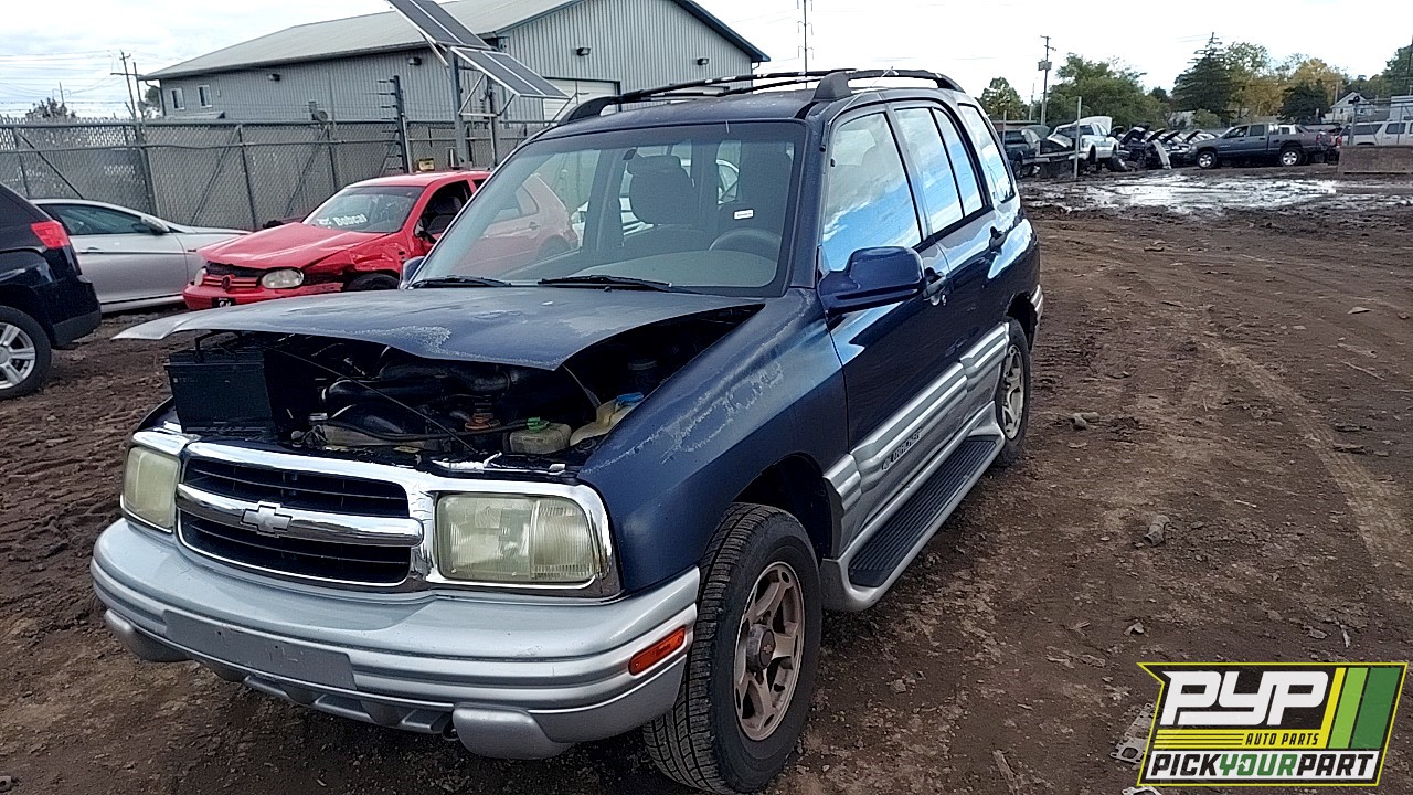 2001 CHEVROLET TRACKER partes disponibles