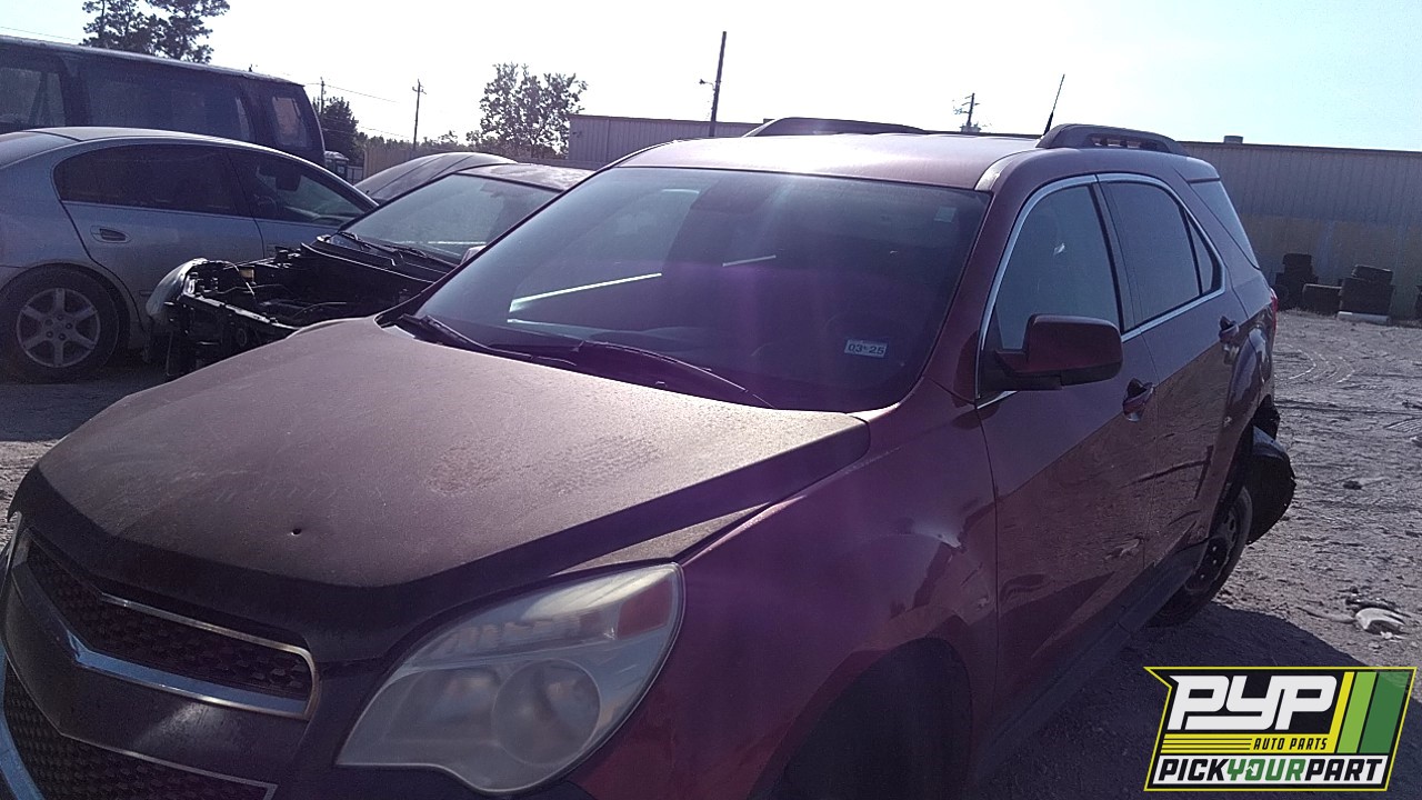 2012 CHEVROLET EQUINOX partes disponibles