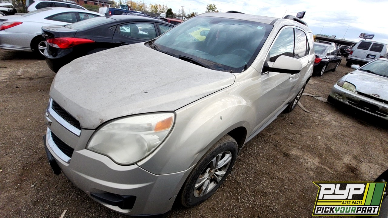 2010 CHEVROLET EQUINOX partes disponibles