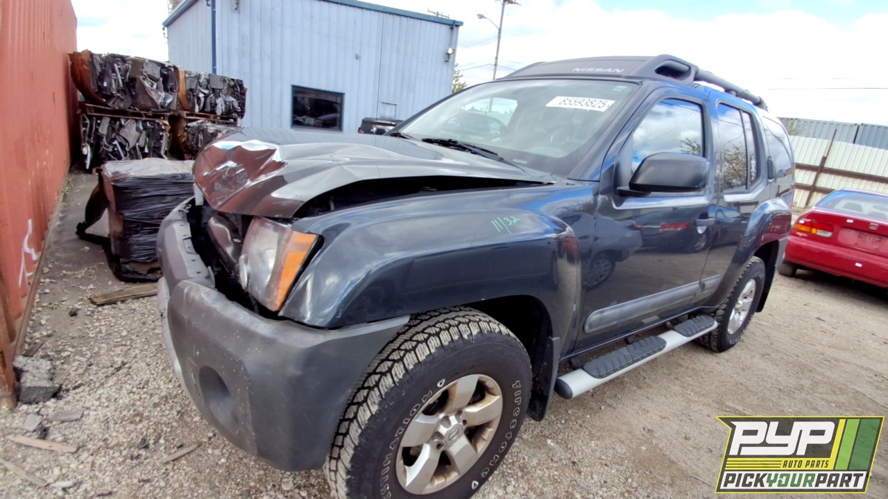 2013 NISSAN XTERRA partes disponibles