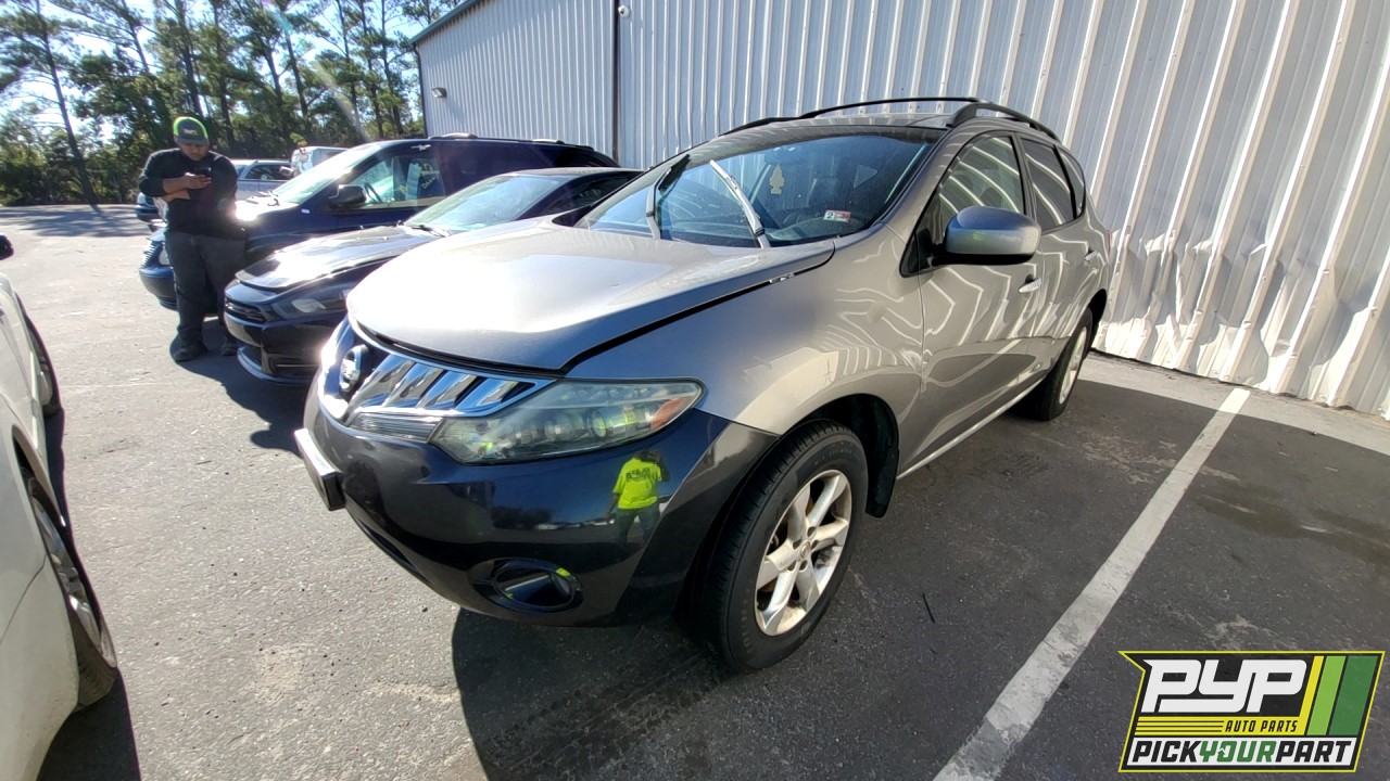 2009 NISSAN MURANO partes disponibles