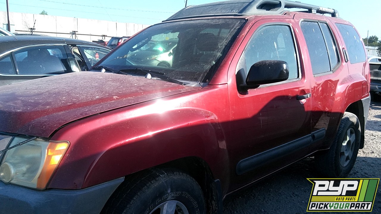 2005 NISSAN XTERRA partes disponibles