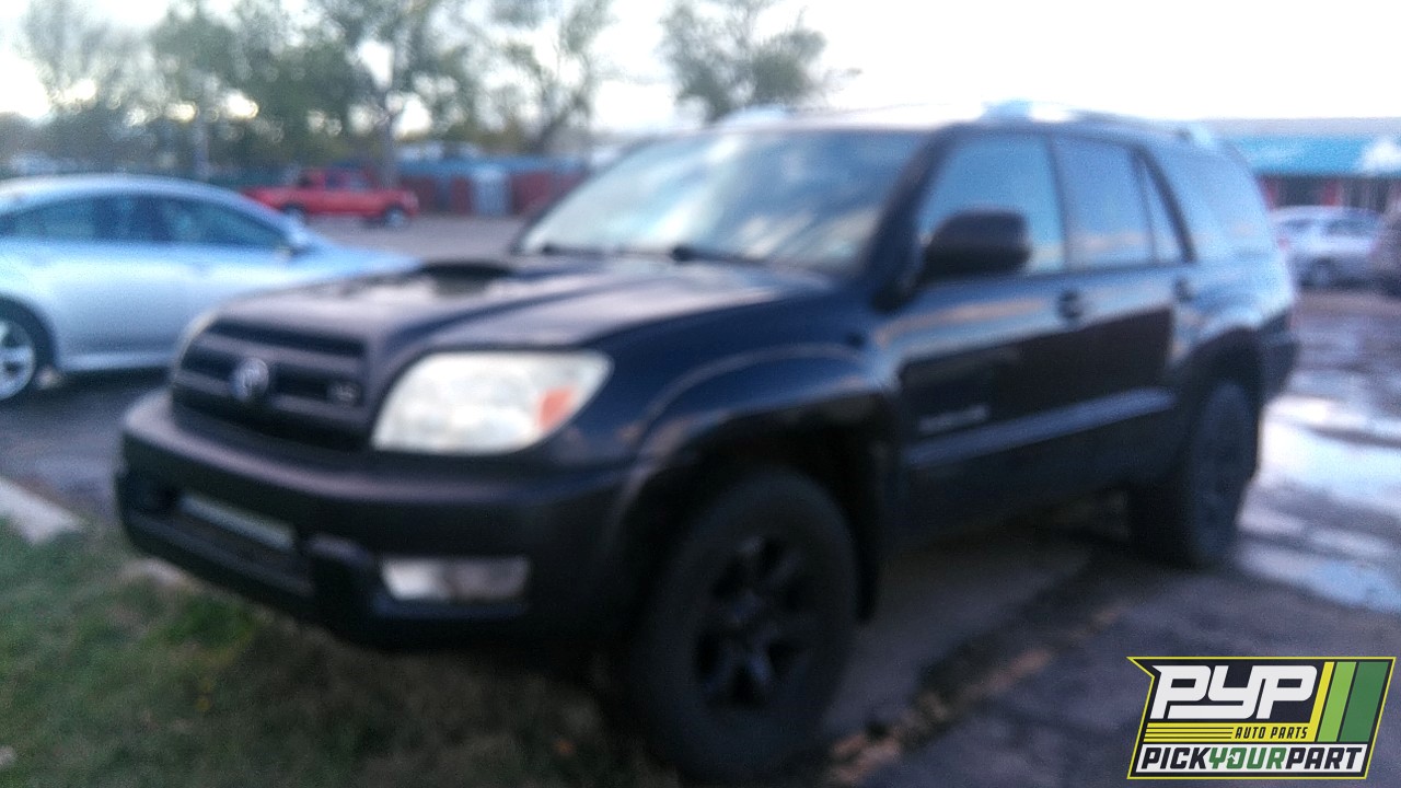 2004 TOYOTA 4RUNNER partes disponibles