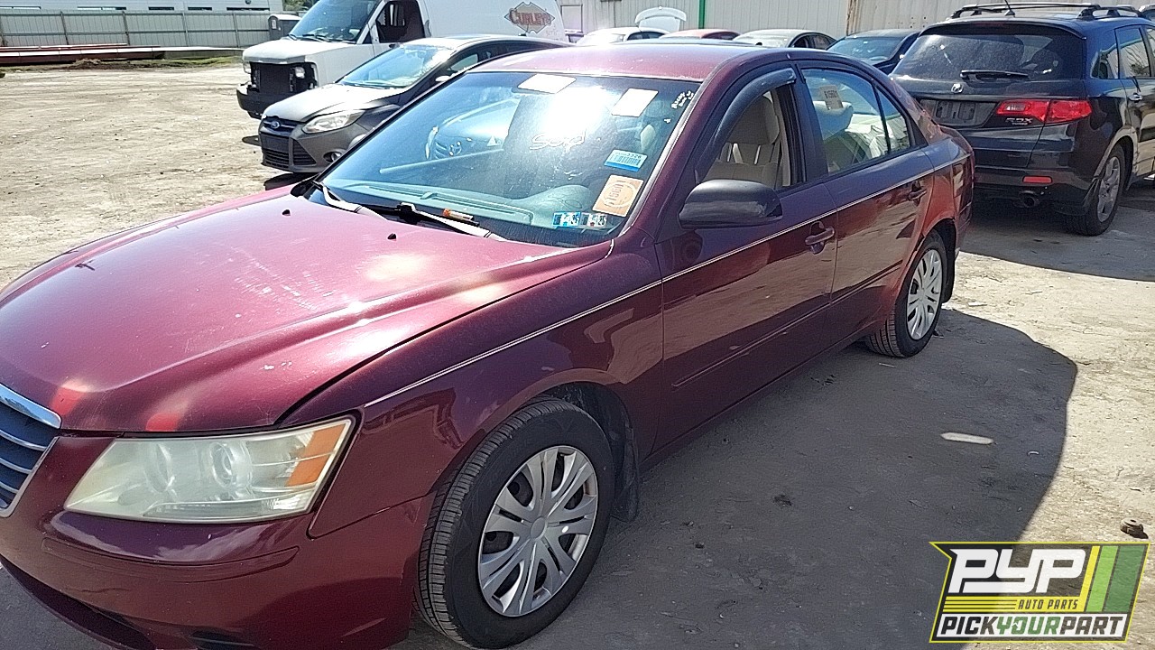 2009 HYUNDAI SONATA partes disponibles