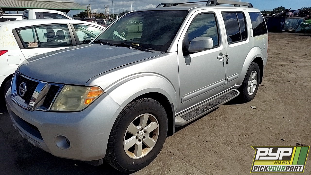 2008 NISSAN PATHFINDER partes disponibles