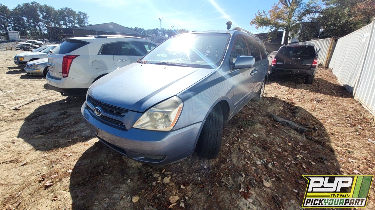 2009 KIA SEDONA partes disponibles