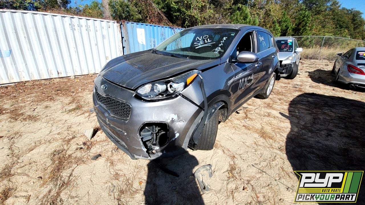 2019 KIA SPORTAGE available for parts