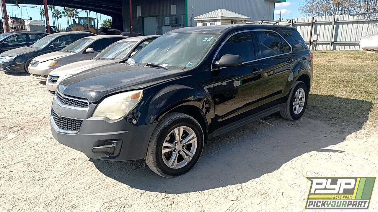 2011 CHEVROLET EQUINOX partes disponibles