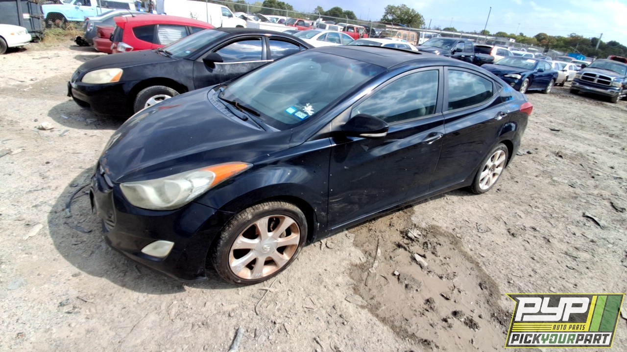 2012 HYUNDAI ELANTRA partes disponibles