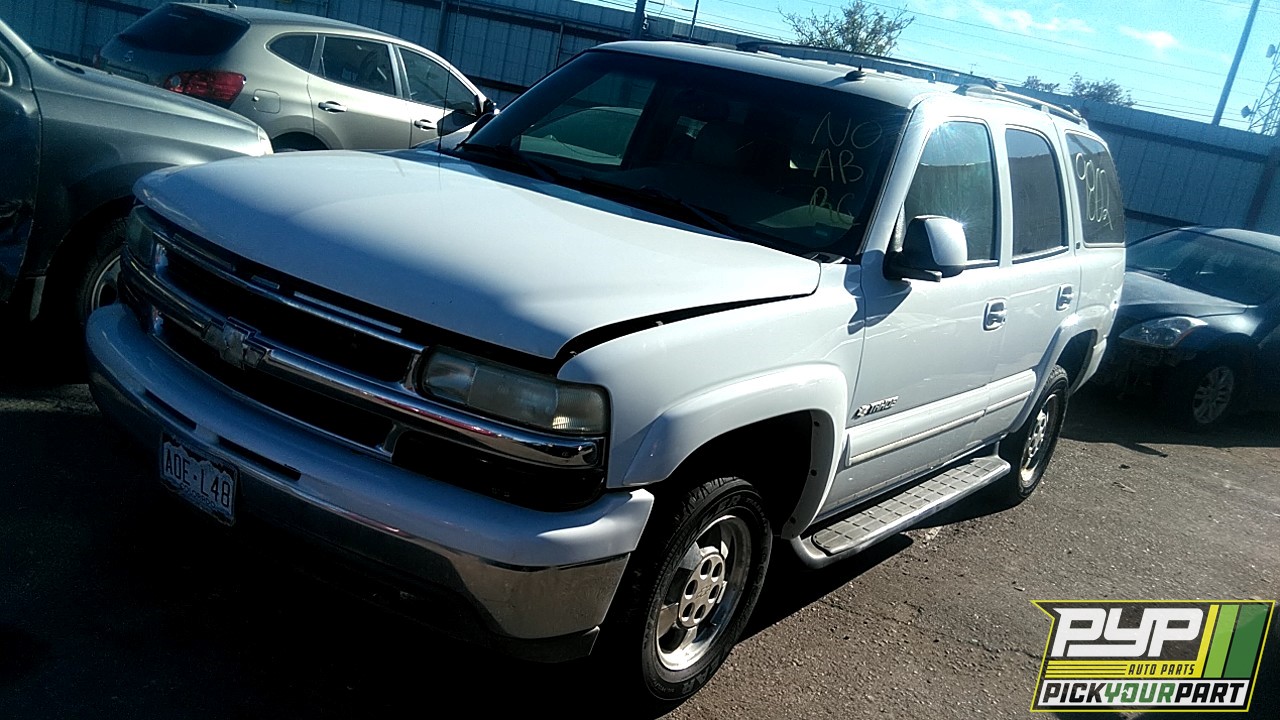 2003 CHEVROLET TAHOE partes disponibles