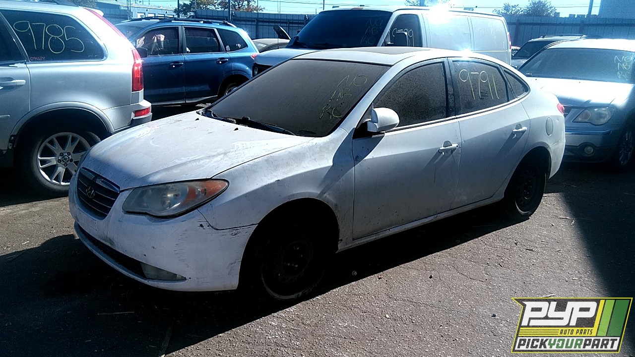 2008 HYUNDAI ELANTRA partes disponibles