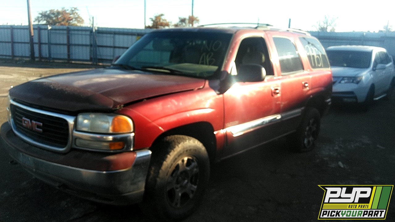2001 GMC YUKON partes disponibles