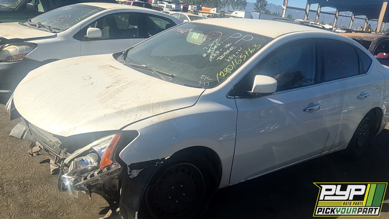 2013 NISSAN SENTRA available for parts