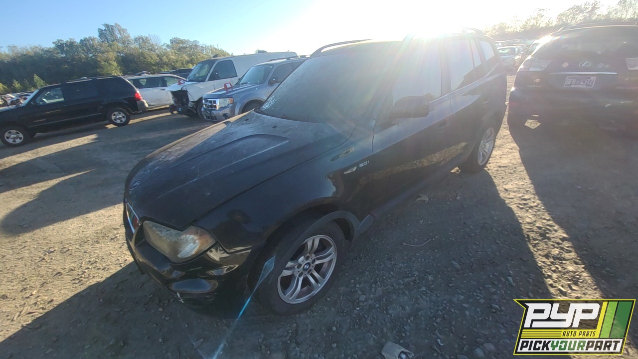 2006 BMW X3 partes disponibles