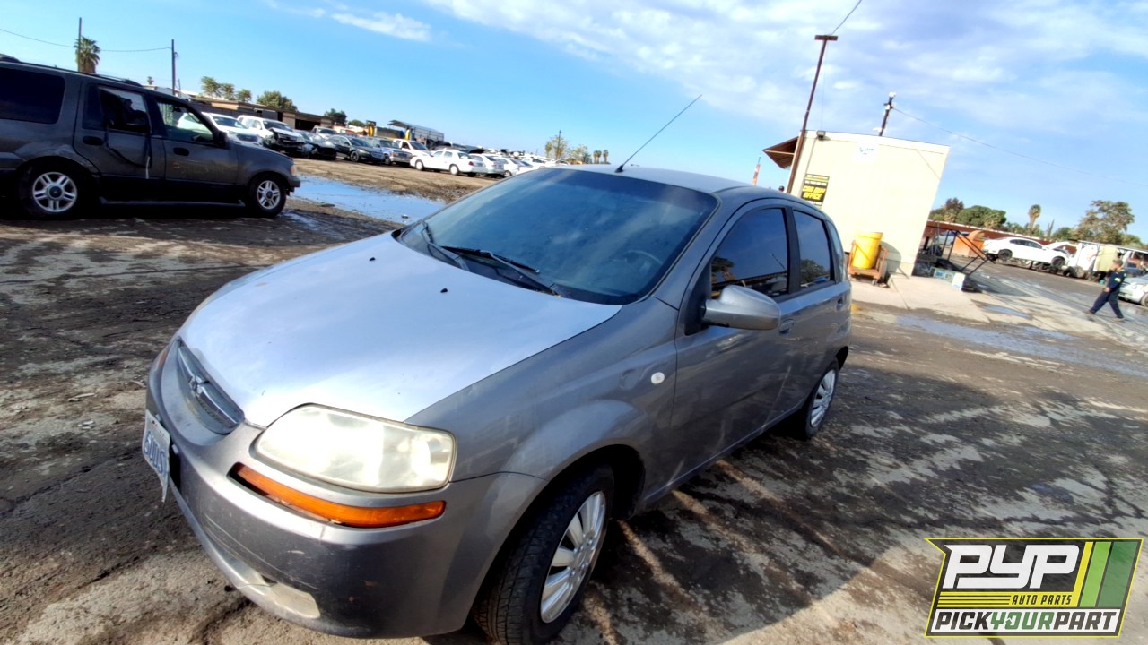 2006 CHEVROLET AVEO partes disponibles