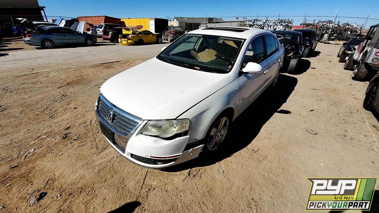 2009 VOLKSWAGEN PASSAT partes disponibles