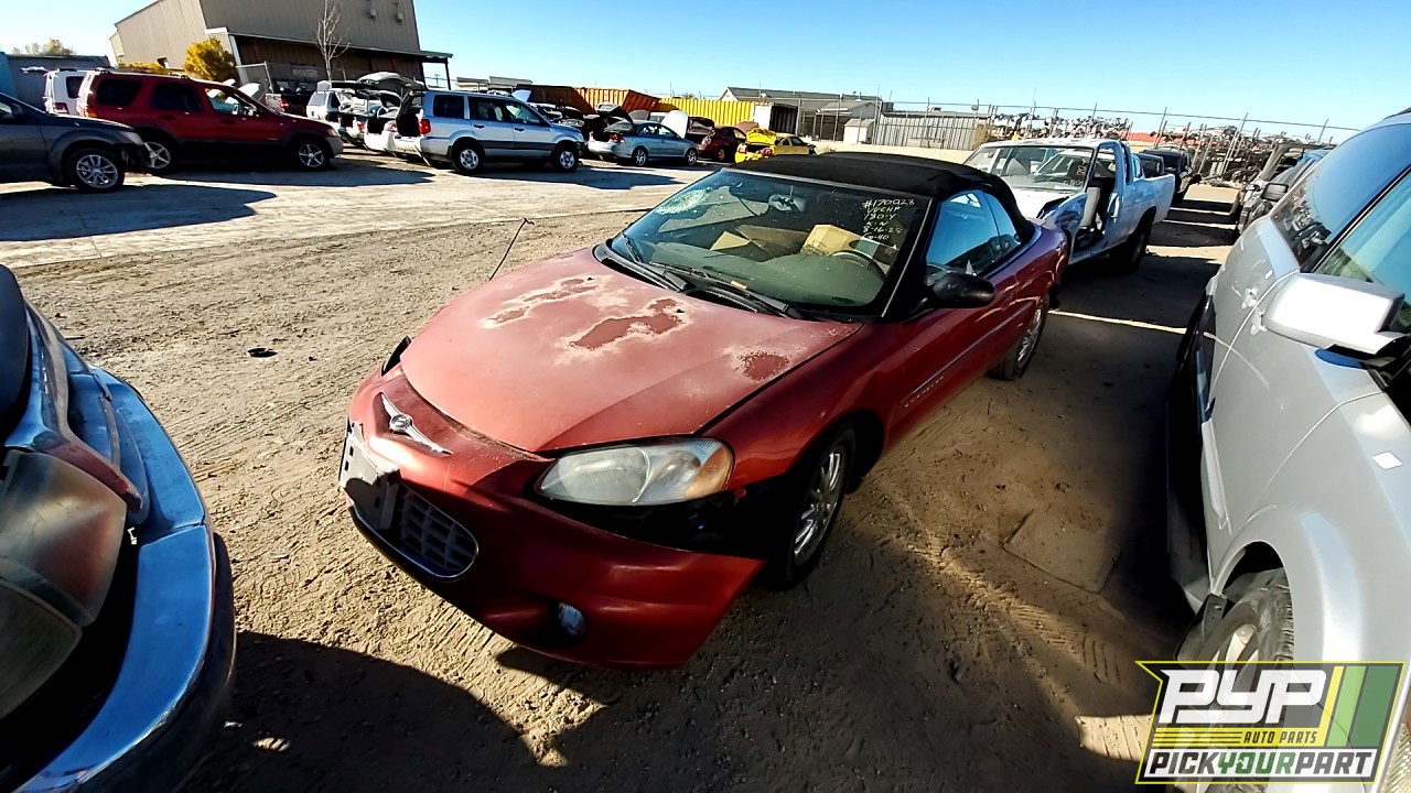 2001 CHRYSLER SEBRING available for parts