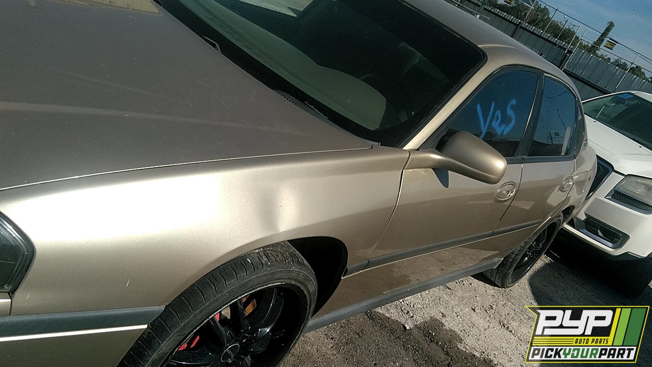 2005 CHEVROLET IMPALA partes disponibles