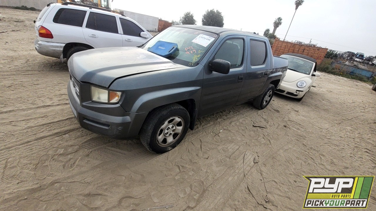 2007 HONDA RIDGELINE available for parts