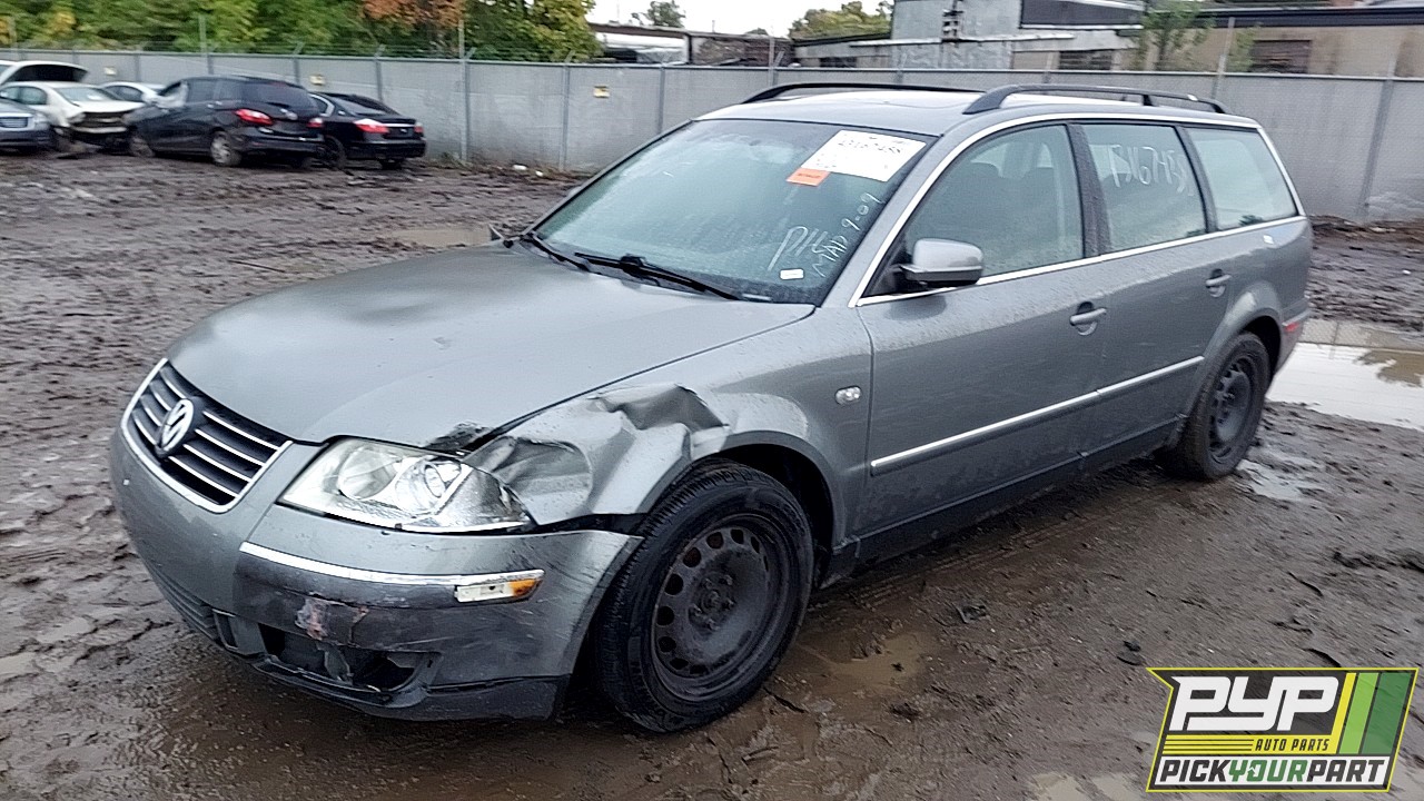 2002 VOLKSWAGEN PASSAT available for parts