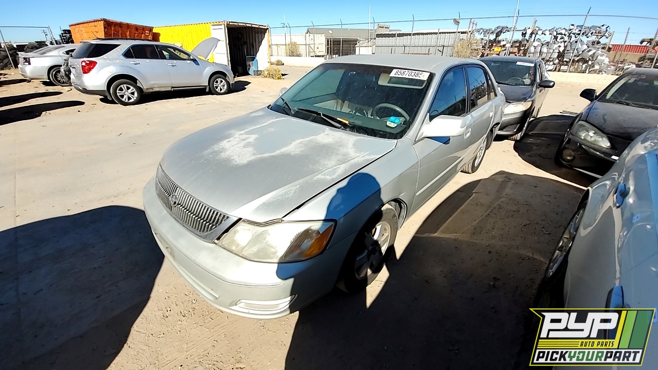 2001 TOYOTA AVALON partes disponibles