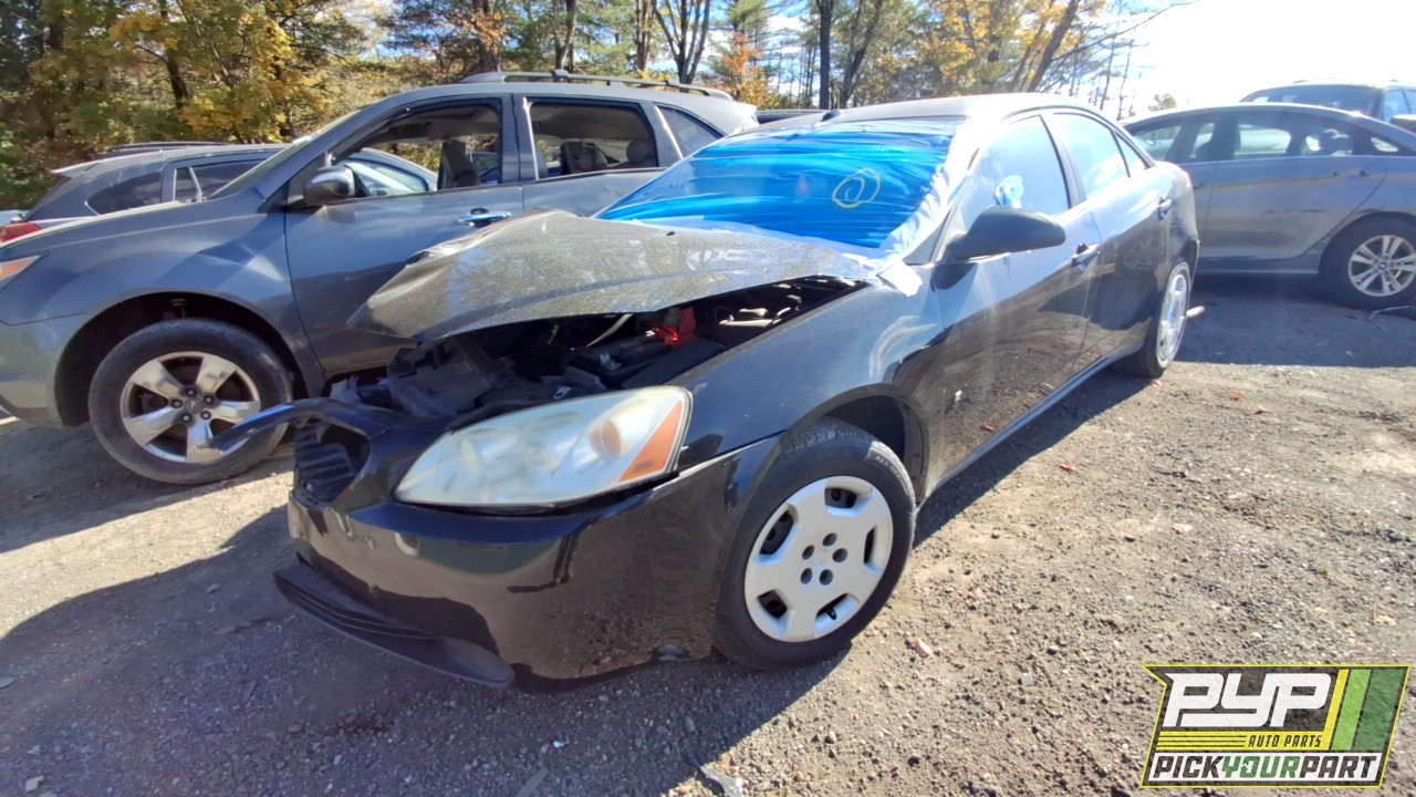 2008 PONTIAC G6 partes disponibles