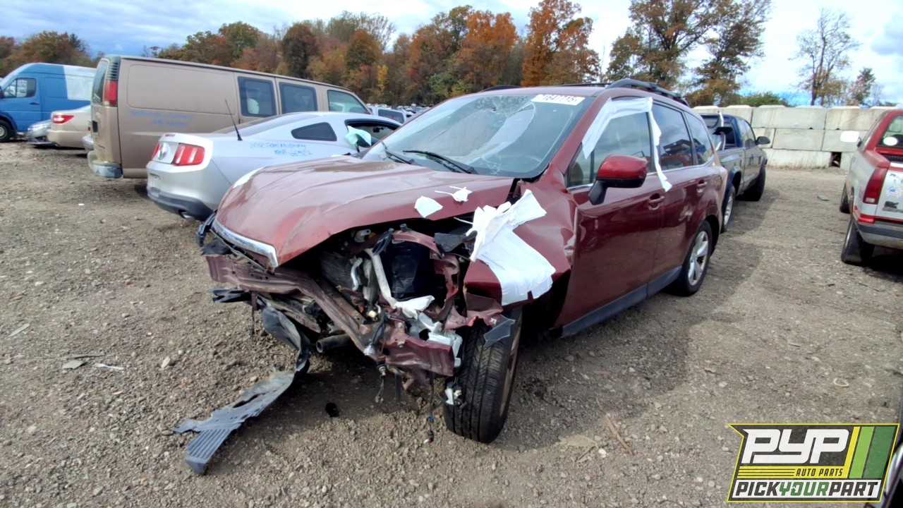 2015 SUBARU FORESTER available for parts