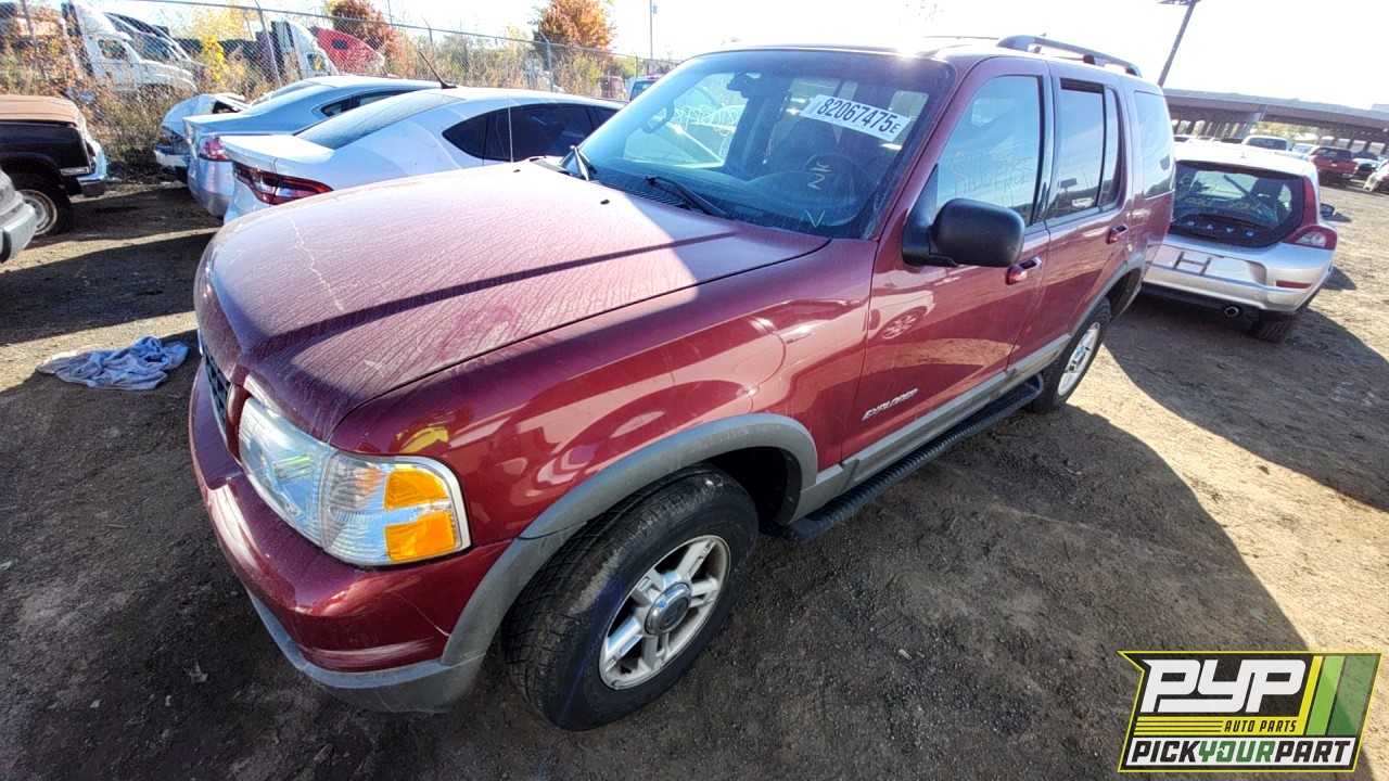 2002 FORD EXPLORER partes disponibles